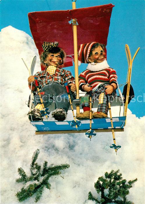 Mecki Nr. 2053 Skilift Sessellift Pfeife