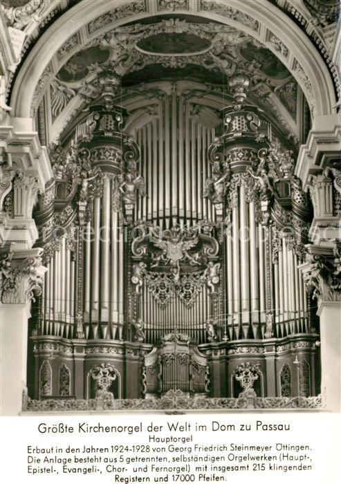 Kirchenorgel Dom Passau