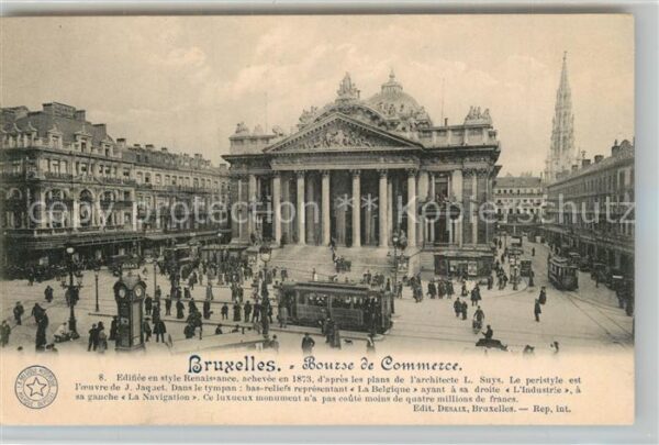 Strassenbahn Bruxelles Bourse de Commerce