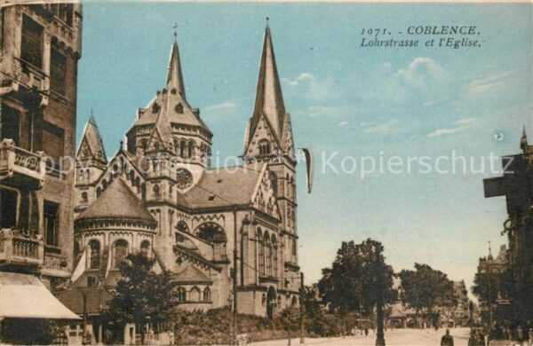 Coblenz Koblenz Lohrstraße Kirche