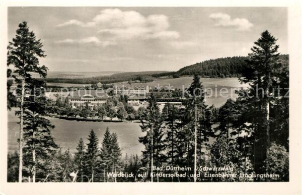 Bad Duerrheim Waldblick Kindersolbad Eisenbahner Erho