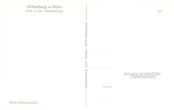 Miltenberg Main Schnatterloch – Bild 2