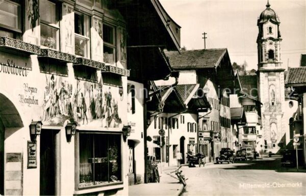 Mittenwald Bayern Obermarkt