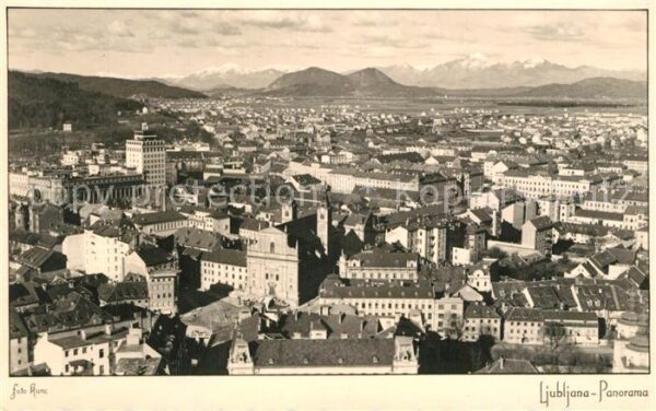 Ljubljana Laibach Panorama