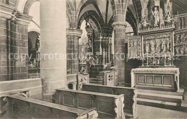 Fritzlar Dom Seitenschiff Hochaltar