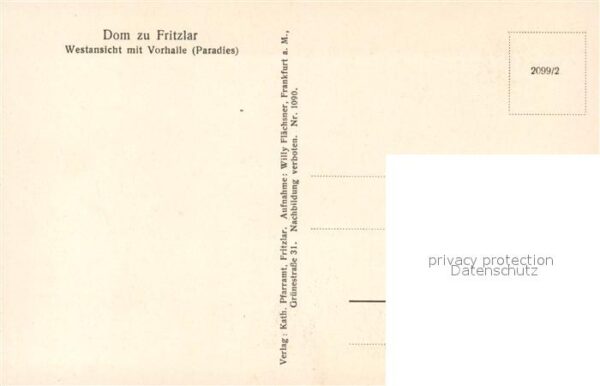 Fritzlar Dom mit Vorhalle – Bild 2