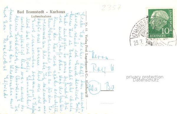 Bad Bramstedt Kurhaus Fliegeraufnahme – Bild 2