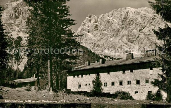 Schoenau Koenigssee Kührointhaus Watzmann