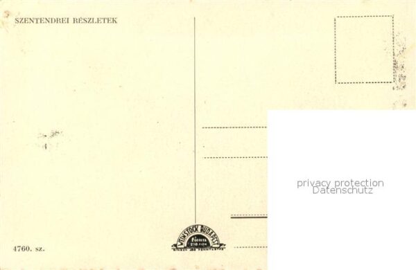 Szentendre Reszletek Stadtansichten – Bild 2