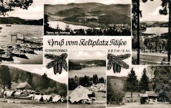 Titisee Gondelhafen Feldberg Campingplatz Beim