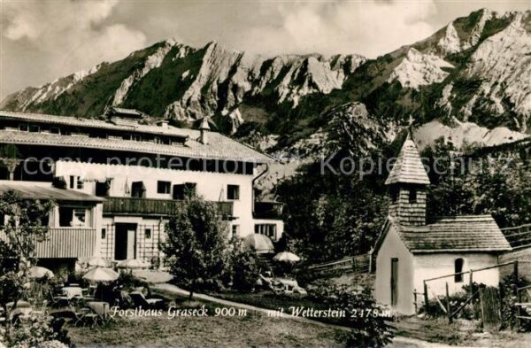 Garmisch-Partenkirchen Forsthaus Graseck Wetterstein