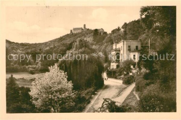 Eisenach Thueringen Fritz Reuter Haus Wartburg