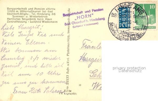 Bad Oberdorf Bergwirtschaft Pension Horn – Bild 2
