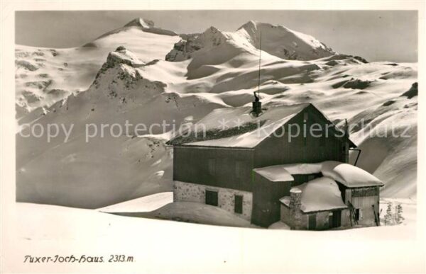 Tuxerjochhaus Winterlandschaft
