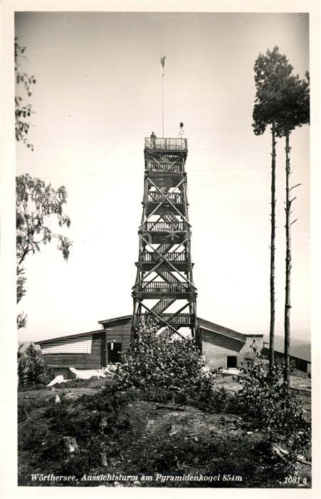 Woerthersee Aussichtsturm Pyramidenkogel