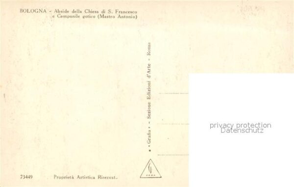 Bologna Abside della Chiesa di San Francesco Ca – Bild 2