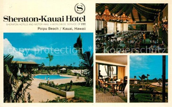 Hawaii US-State Sheraton Kauai Hotel