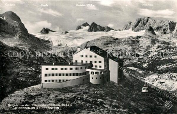 Berghaus Krippenstein Bergstation Dachstein Seilbahn