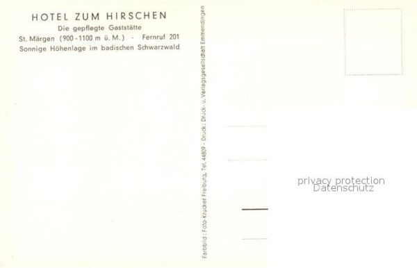 St Maergen Hotel zum Hirschen – Bild 2