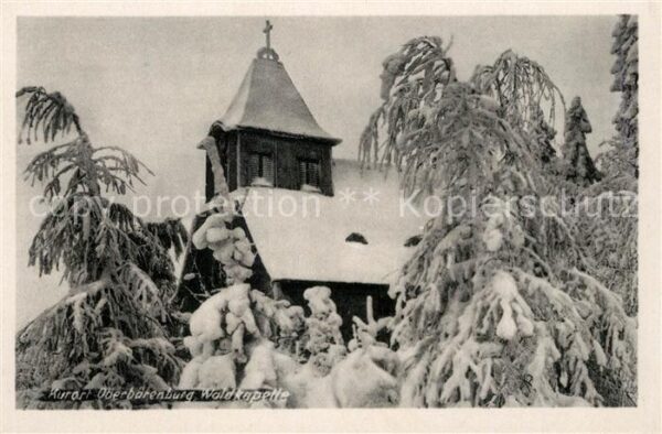Oberbaerenburg Baerenburg Waldkapelle Winter