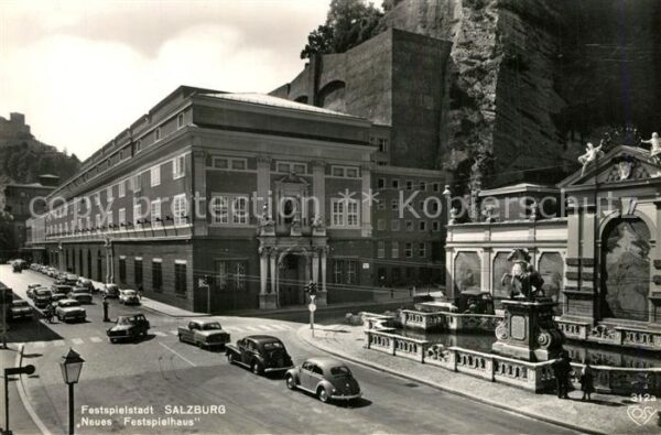 Salzburg Oesterreich Neues Festspielhaus