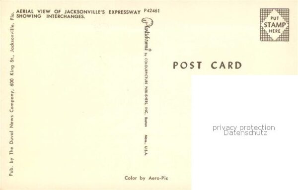 Jacksonville Florida Fliegeraufnahme Expressway – Bild 2
