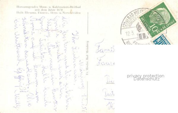 Bad Meinberg Berggarten Kurheim Gedicht – Bild 2
