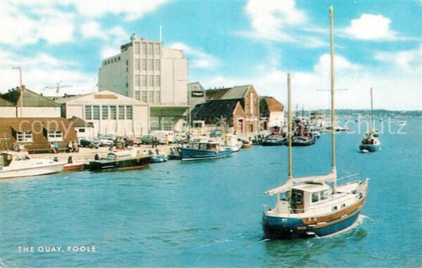 Poole Dorset Ufer Hafen