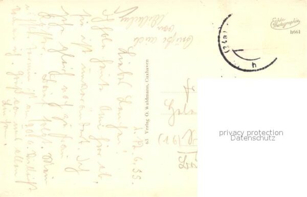 Cuxhaven Nordseebad Alte Liebe Gedicht – Bild 2