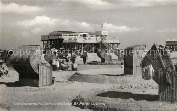 St Peter-Ording Strand Schwefelbad