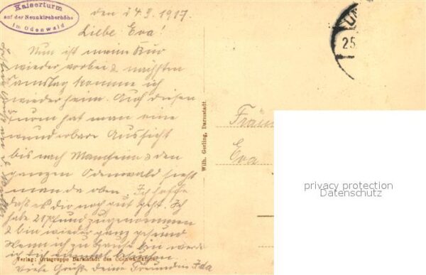 Gadernheim Kaiserturm Neunkircherhöhe – Bild 2
