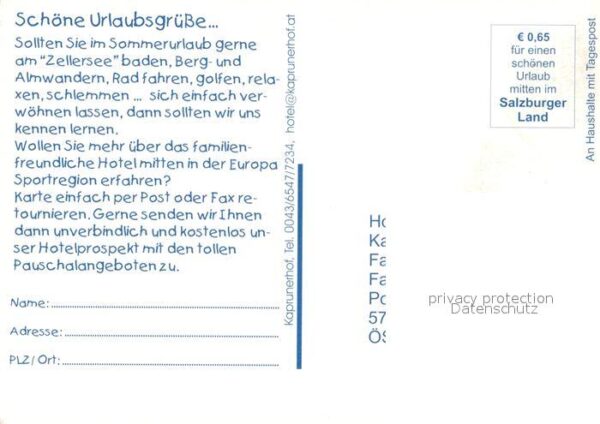 Zell See Hotel Kaprunerhof – Bild 2