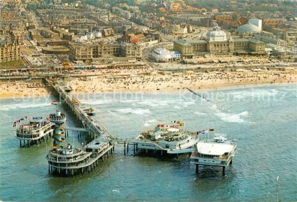 Scheveningen Hafen Fliegeraufnahme