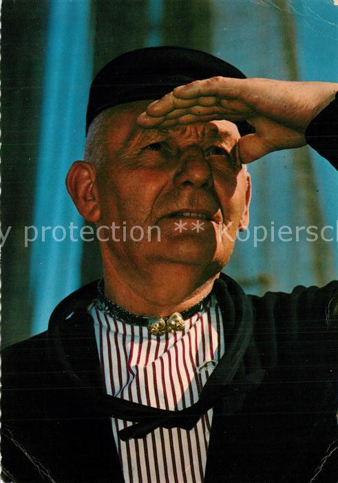 Volendam Tracht Männerportrait