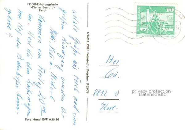 Ferch FDGB Erholungsheim Pierre Semard – Bild 2
