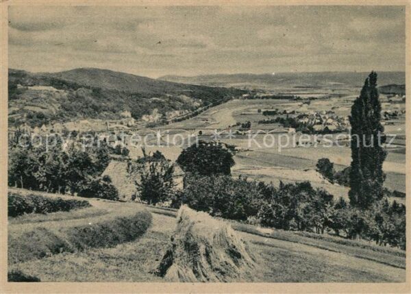 Vlotho Panorama Weserlandschaft