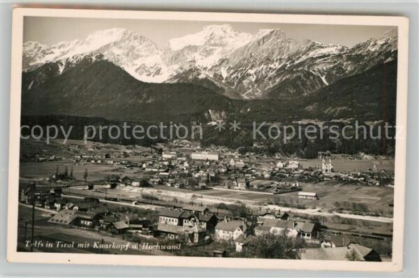 Telfs Tirol Kaarkopf Hochwand