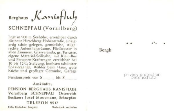 Schnepfau Vorarlberg Berghaus Kanisfluh Gaststube – Bild 2