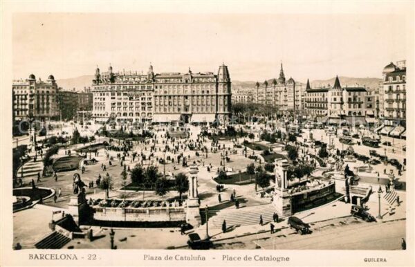 Barcelona Cataluna Plaza de Cataluna