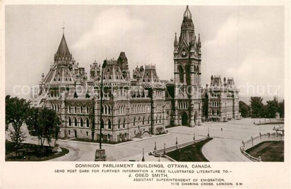 Ottawa Canada Dominion Parliament Buildings