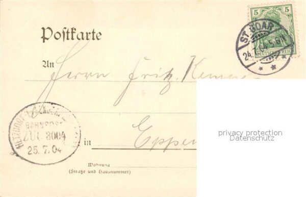 St Goarshausen Rheinpartie mit Patersberg – Bild 2