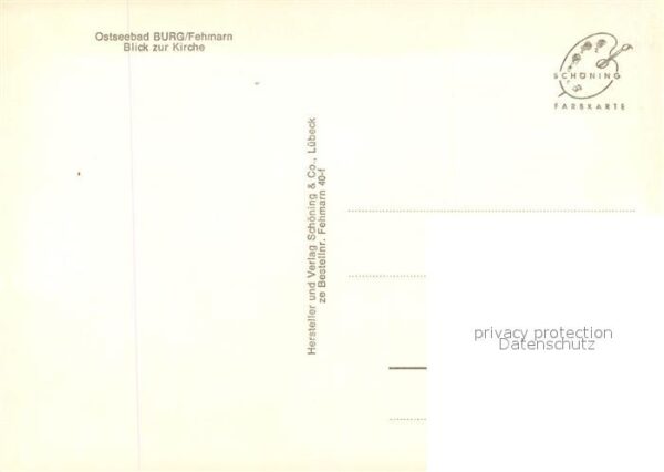 Burg Fehmarn Blick zur Kirche – Bild 2