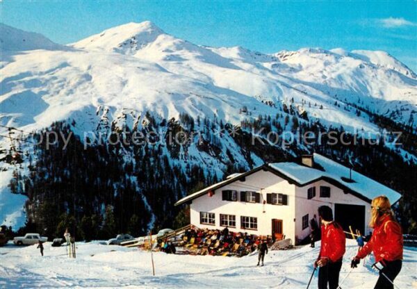 Reschen See Tirol Schihaus Schöneben
