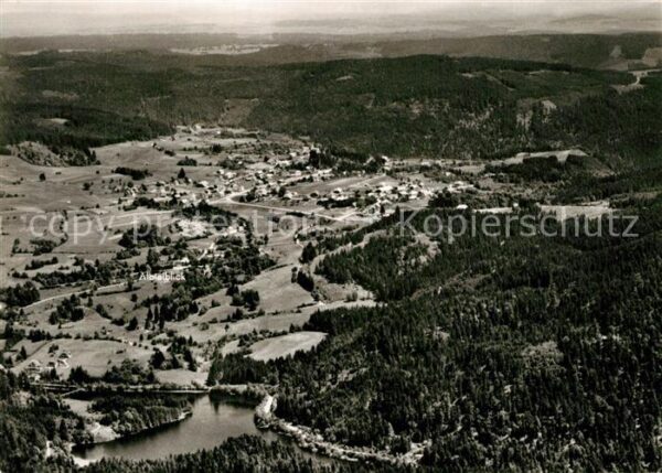 Haeusern Schwarzwald Hotel Albtalblick Fliegeraufnahme
