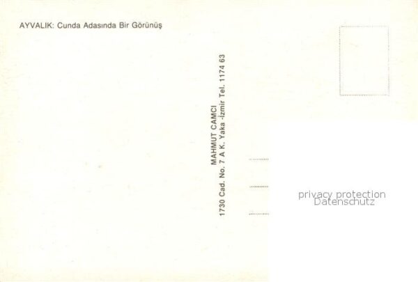 Ayvalik Cunda Adasinda Bir Görünüs – Bild 2