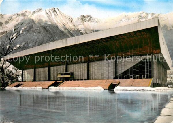 Innsbruck Olympia Eisstadion mit Schnellaufbahn