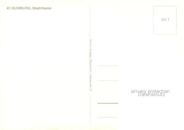 Duisburg Ruhr Stadttheater – Bild 2