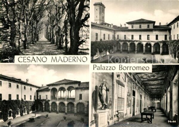 Maderno Lago di Garda Palazzo Borromeo Vista parciale