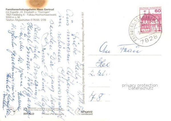 Falkau Familienerholungsheim Haus Gertrud – Bild 2