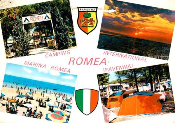 Ravenna Italia Marina Romea Strand Camping Internation